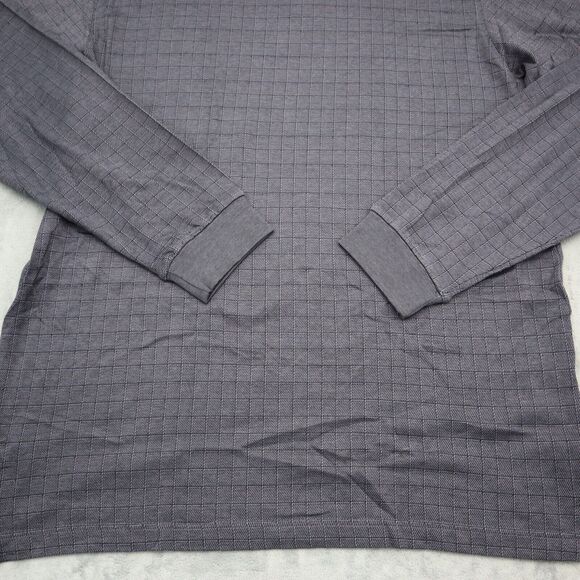 Payne Stewart Shirt Mens LS L Black Gray Check Legacy Polo 100% cotton Casual - Picture 15 of 16